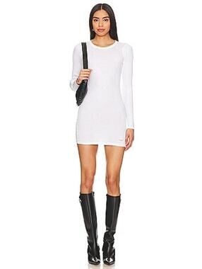 ALEXANDER WANG Crewneck Dress in White